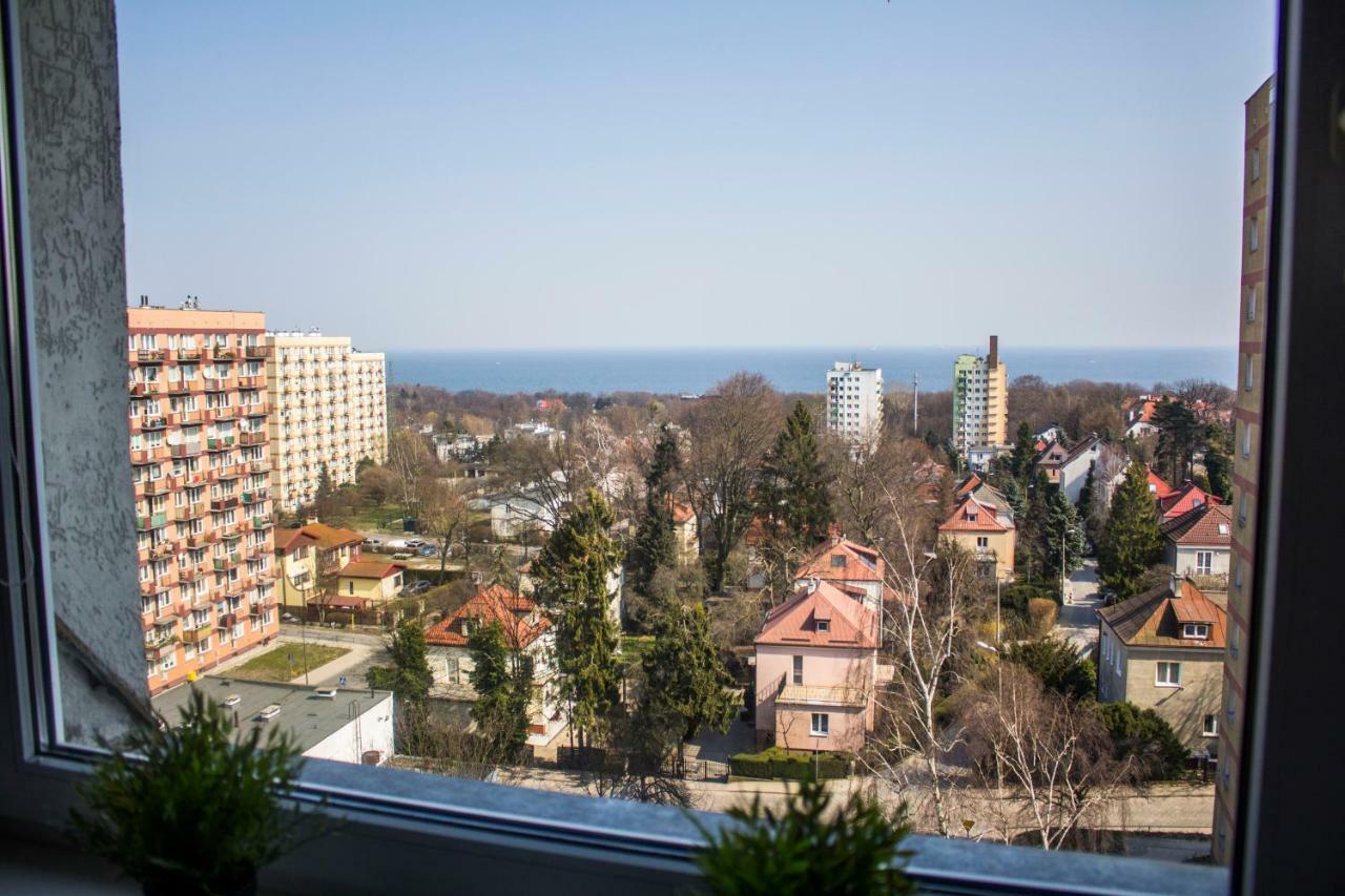 Apartament Widokowo Apartman Sopot Kültér fotó